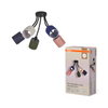 Decor Felt Weaving Cans Ceiling 5XE14 Multicolor