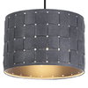 Decor Felt Weaving Pendant 280 mm E27 Dark Grey