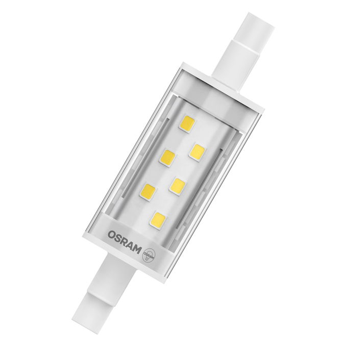 LED Slim Line 78 60 300° 7W 827 Clear R7s