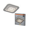 Orbis Spiral Square 500mm 38W Click Dim 830 Grey