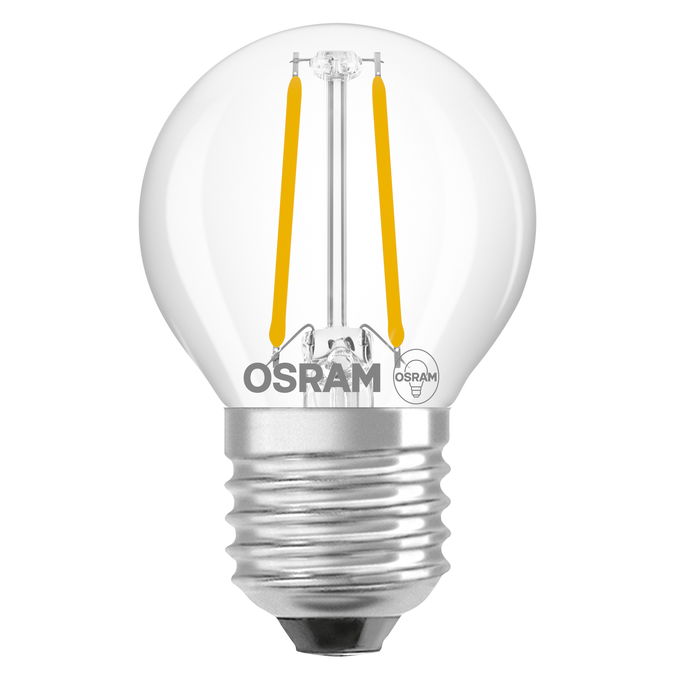 LED Star Classic P 25 Filament 1.8W 840 Clear E27