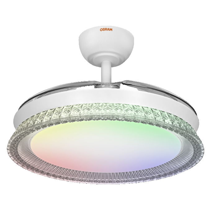 Ceiling Fan Cierzo 1220mm 60W CCT RGB
