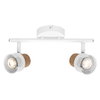 Decor Spot Cork GU10 White 2x3.4W 927 DIM