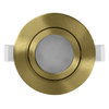 Spot Set Recess CCT Adjustable 4.9W CCT 120° Green Brass