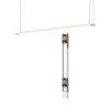 Office Line Slab 1.2m 40W 840 DIM White