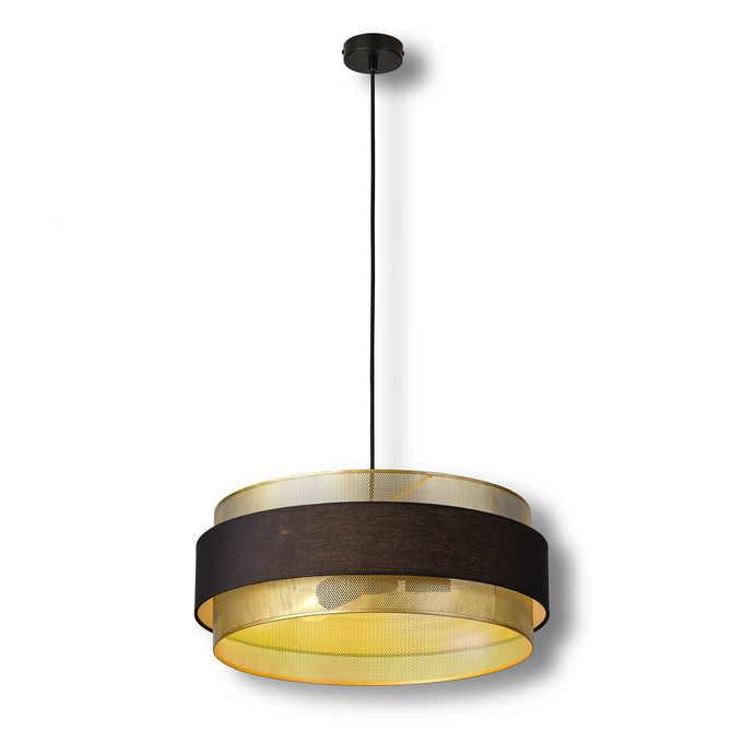 Decor Hornet Pendant 3XE27 Black