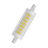 LED Slim Line 78 60 300° 7W 827 Clear R7s