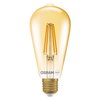 Vintage 1906 Edison 55 Filament DIM 6.5W 824 Gold E27