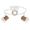 Decor Spot Cork GU10 White Spiral 3x3.4W 927 DIM