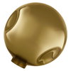 DECOR LED FLAT LAMP 3.5W 827 E27 Non-DIM IN ELECTRO GLASS MEDIUM GOLD