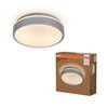 Essential Orbis E27 280mm 2 Lamp Silver