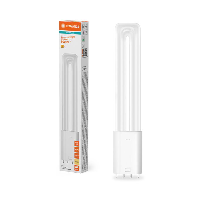DULUX LED L18 HF & AC MAINS VALUE  8W 830 2G11