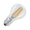 LED Classic A 75 Filament Energy efficiency class A S 5W 827 Clear E27