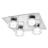 Orbis Flame 4X5.5W Click CCT IP44 Chrome