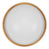Orbis Livia 430MM 24W 830 Click DIM White and Wood Decor