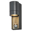 Endura Classic GU10 IP65 Isidor Wall Sensor Dark Grey
