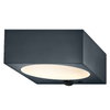 ENDURA  Style Solar Sensor Wall Down IP54 Dark Grey