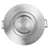 Spot Set Recess GU10 IP65 Press 4.5W 827 Satin Nickel