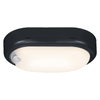 LED Bulkhead Motus Oval 15W CCT Sensor Black