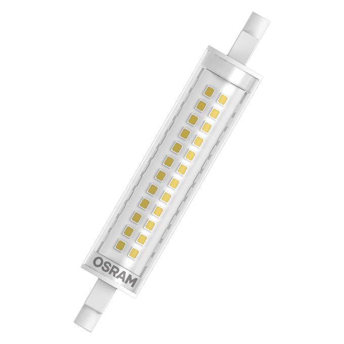 LED Slim Line 118 100 300° 12W 827 Clear R7s