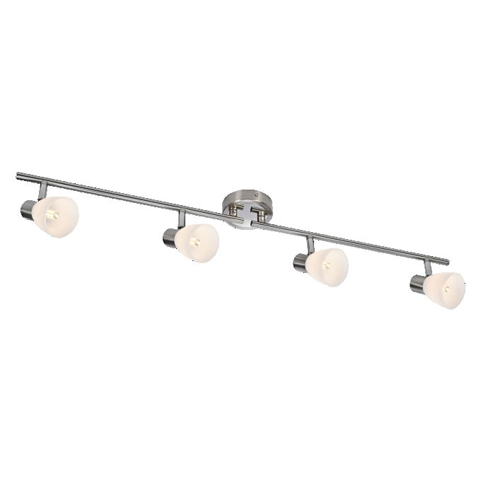 LED Spot Vase 4xG9 Brushed Nickel