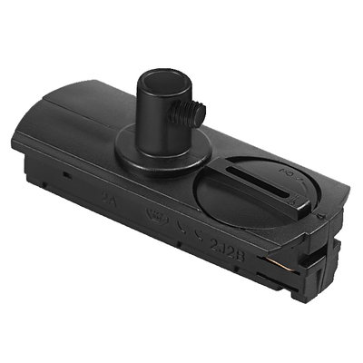Tracklight Pendant Connector Black