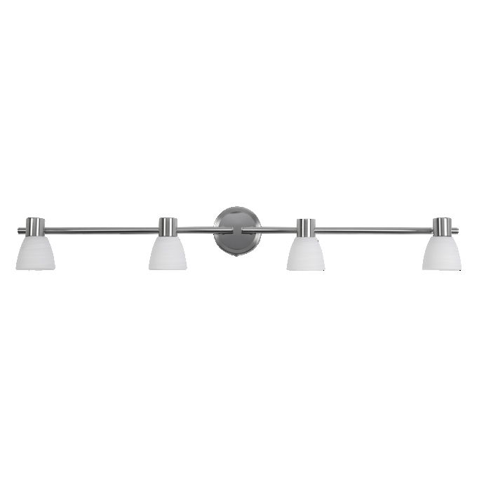 LED Spot Vase 4xG9 Brushed Nickel