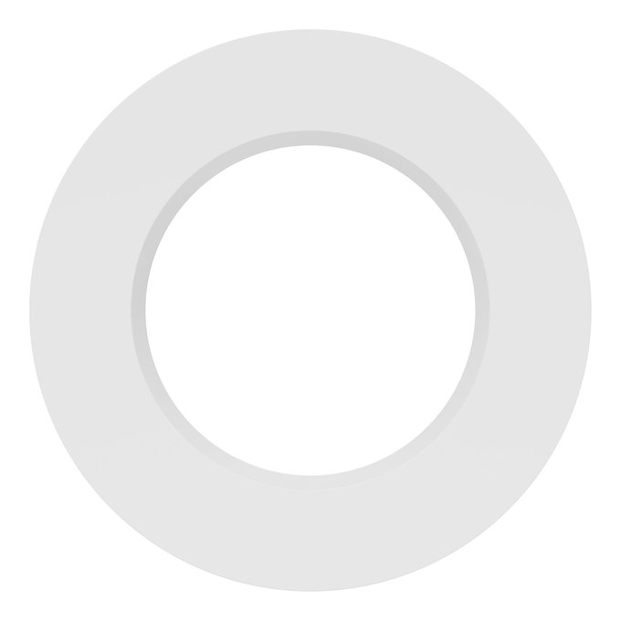 DL CMFT EXT RING D140 WT