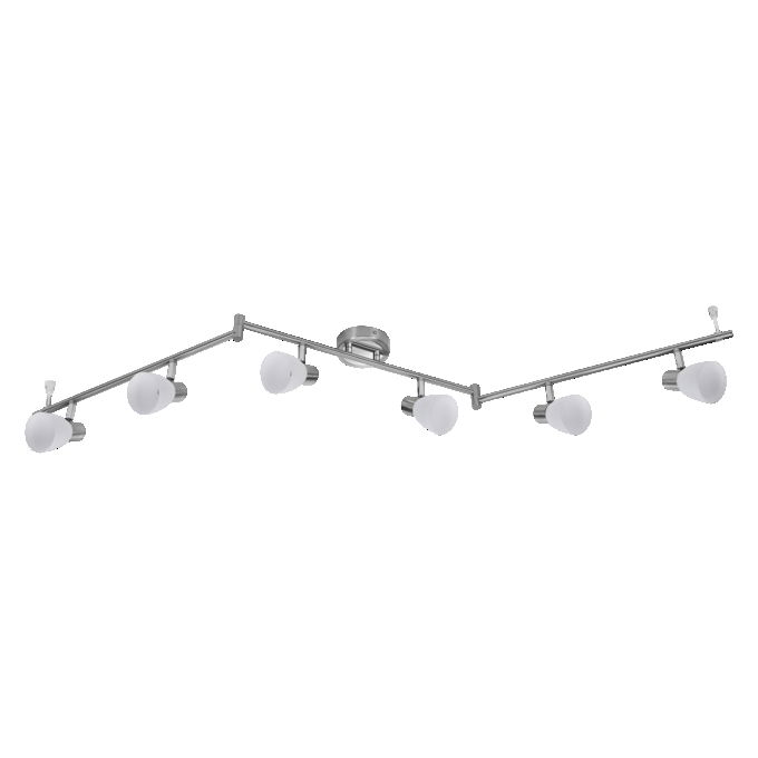 LED Spot Vase 6xG9 Brushed Nickel