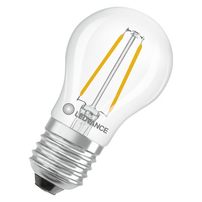 LED Classic P 15 Filament V 1W 827 Clear E27