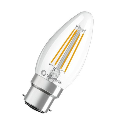 LED Classic B 40 Filament P 4W 827 Clear B22d