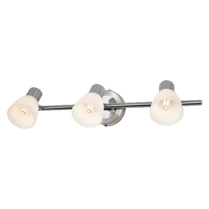 LED Spot Vase 3xG9 Brushed Nickel