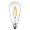 LED Classic Edison 60 Filament Energy efficiency class A S 3.8W 827 Clear E27