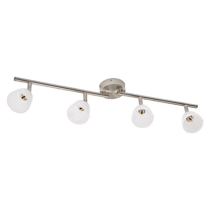 LED Spot Cup 4xG9 Brushed Nickel
