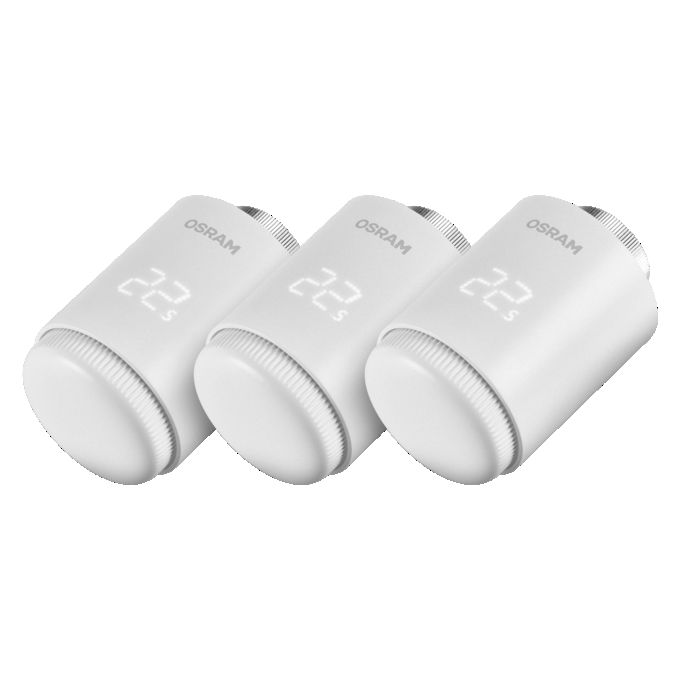 SMART+ WIFI Radiator Thermostat White Triple Pack