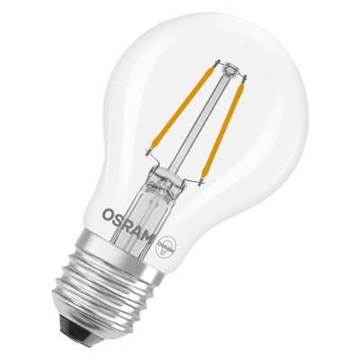 LED Superstar Classic A 25 Filament DIM 1.8W 827 Clear E27