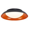 Orbis Plate 310MM 19W 830 Click DIM Black and Orange