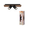 Decor Spot Mercury GU10 Black 2x3.4W 927 DIM