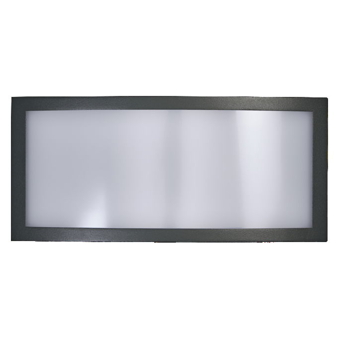 ENDURA Classic E27 IP65 Cuadra Wall Dark Grey