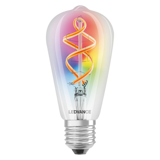 SMART+ WiFi Filament Edison Multicolour RGBW 30  4.5 W/2700 K E27