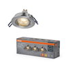 Spot Set Recess GU10 Dim Adjustable Click 3.7W 827 Satin Nickel