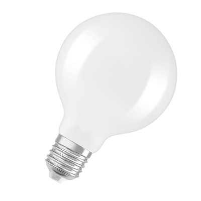 LED Superstar Globe 95 60 Filament DIM 5.9W 827 Frosted E27