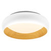 Orbis Livia 300MM 16W 830 Click DIM White and Wood Decor