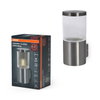 Endura Classic Ebro Wall E27 Stainless Steel