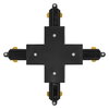 Tracklight Cross Connector Black