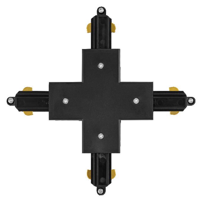 Tracklight Cross Connector Black