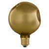 DECOR LED FLAT LAMP 3.5W 827 E27 Non-DIM IN ELECTRO GLASS SMALL GOLD