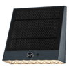 ENDURA  Style Solar Sensor Wall Fin IP54 Dark Grey