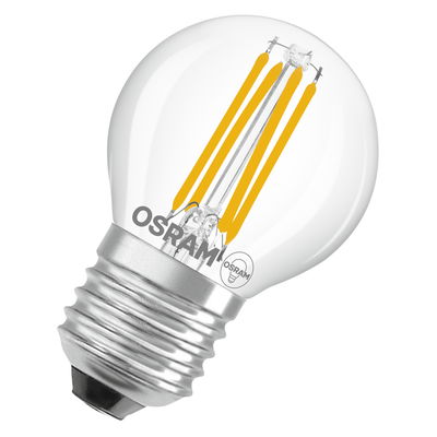 LED Star Classic P 40 Filament 3.4W 827 Clear E27