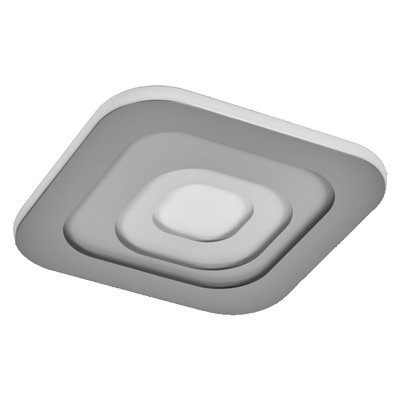 Orbis Spiral Square 360mm 26W Click Dim 830 Grey